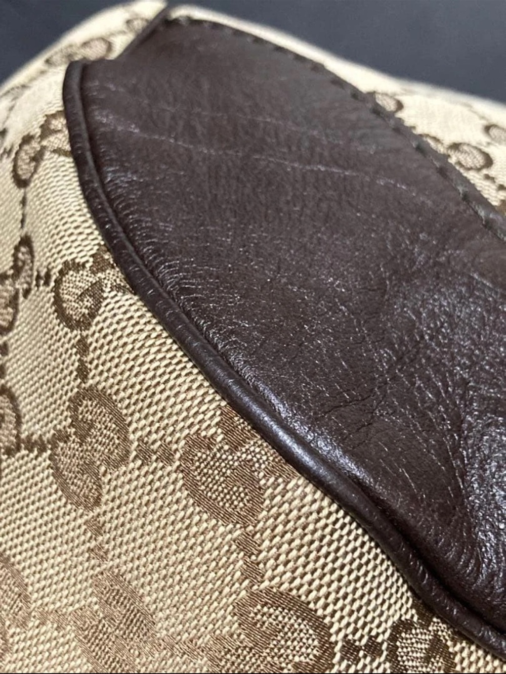 Gucci Brown GG Canvas Hobo Bag - Picture 5 of 16